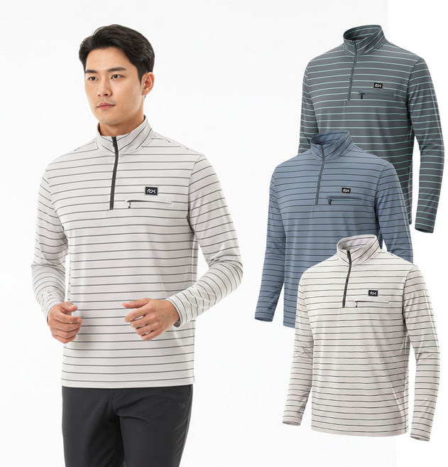 모렉스 부스터 긴팔 집업 티셔츠 등산 작업복 스판 아웃도어