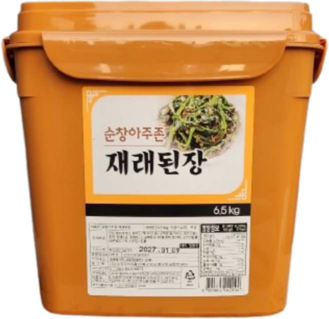 순창 아주존 재래된장 6.5kg, 1개