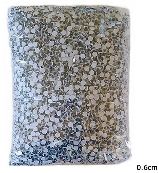 눈알원형(비접착)-0.6cm 눈알원형 비접착눈알 0.6cm 눈알젤리 wkw+171hV