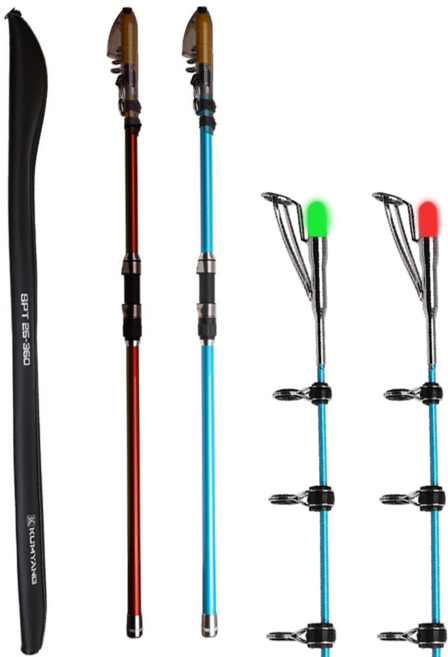 금양피싱 스마트 파워타겟 25-360 25-450 원투낚시대 바다 갯바위 방파제, 레드