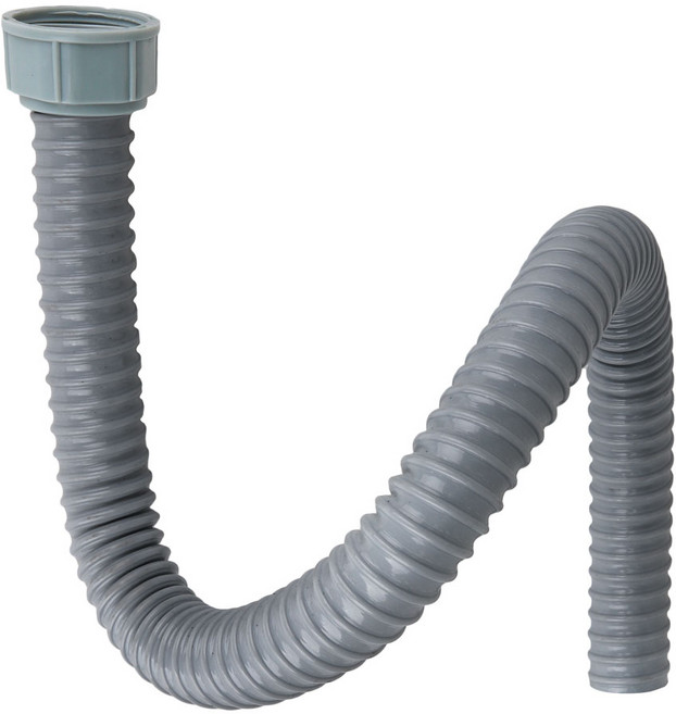 와이넷 배수호스 싱크대호스 실버라인 일자형 주방 씽크대 배관 배수구호스 모음, 02.싱크대배수호스90, 1개