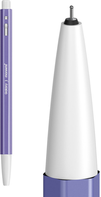 삼성 모나미 S펜 터치펜 ( 메탈펜촉 포함 ), 1개, 퍼플