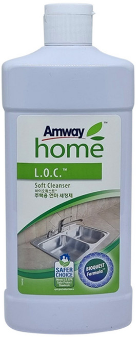 암웨이 L.O.C 바이오퀘스트 주택용 연마세정제 1개 +새부리마스크 2매 증정