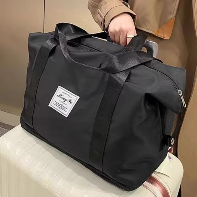 늘모아마켓 여행용 확장형 보스턴백 캐리어 결합 접이식 대용량 가방