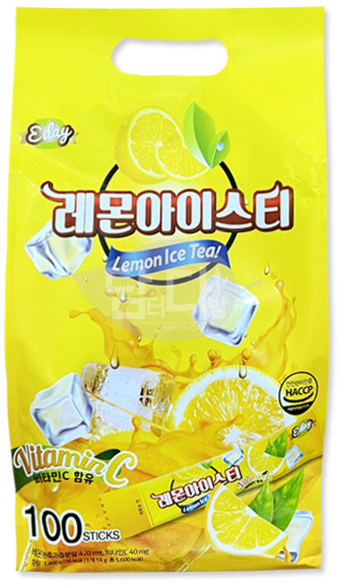 이데이 레몬아이스티 에이드 분말, 14g, 100개입, 1개
