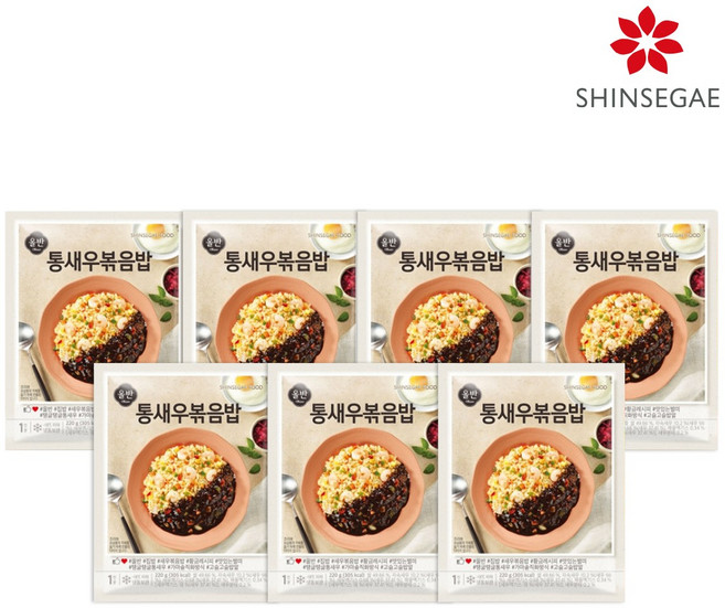 [올반] 통새우 볶음밥 220g x 7팩, 7개