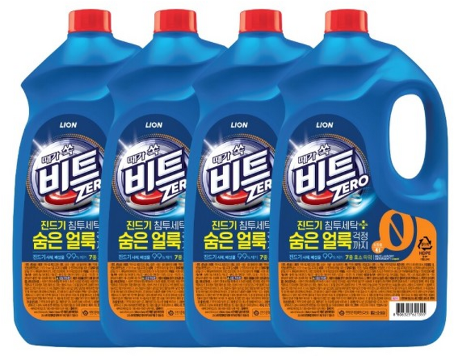 액체세제 드럼세탁기용, 4L