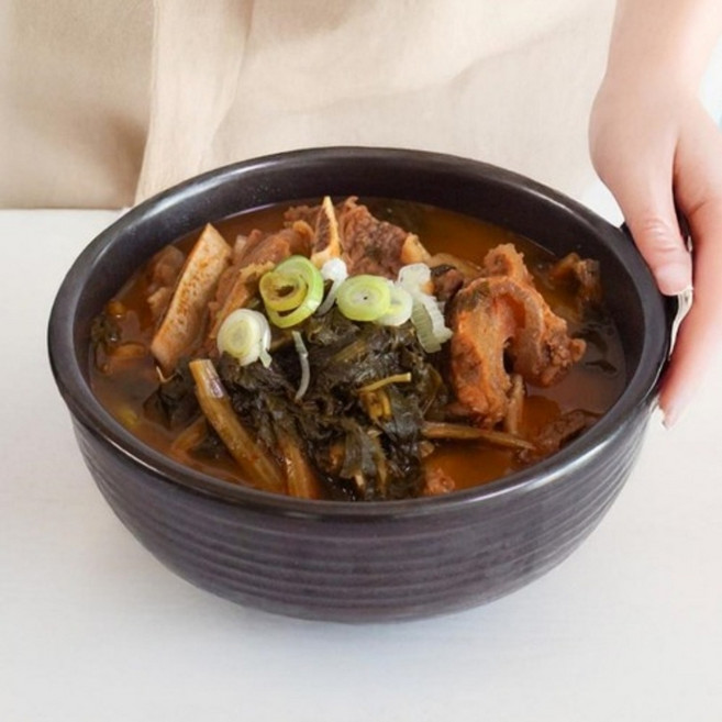 푸짐한 시래기 갈비 국밥 630g 3팩, 시래기갈비국밥 630g 3팩