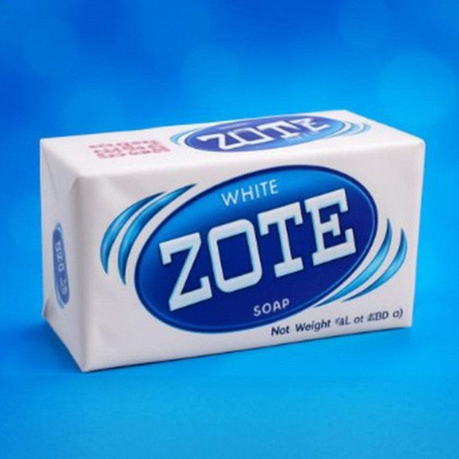 조트 ZOTE 만능 세탁비누 손빨래 유성얼룩 기름때 400g 핑크 블루 화이트, 1개, 400ml