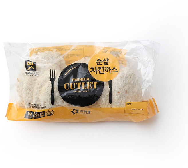 아워홈 행복한맛남 순살치킨까스 1kg x 1봉, 1개