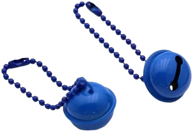 10/30pcs 22mm 다채로운 페인트 징글 벨 금속 라운드 미니 벨 장식품 크리스마스에 대 한 장식 펜 던 트 DI, 10 Royal Blue, 02 10pcs