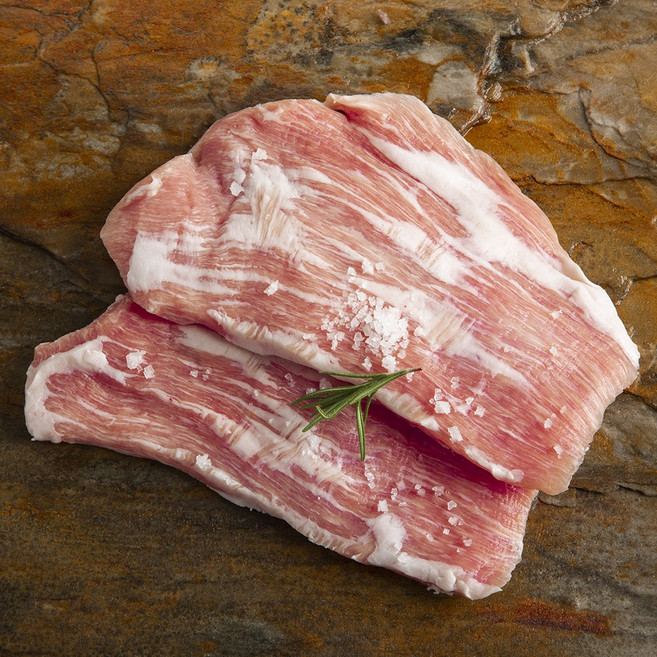 삼형제고기 1등급 한돈 항정살 수육 보쌈용 덩어리 냉장, 2개, 300g