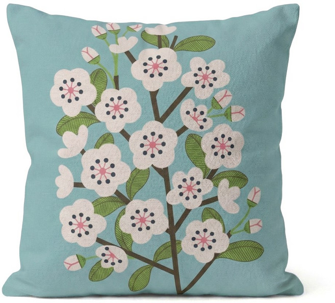 스타일K 한스 쇼파쿠션(솜+무료배송+by10AM 당일출고), 03 체리블라썸