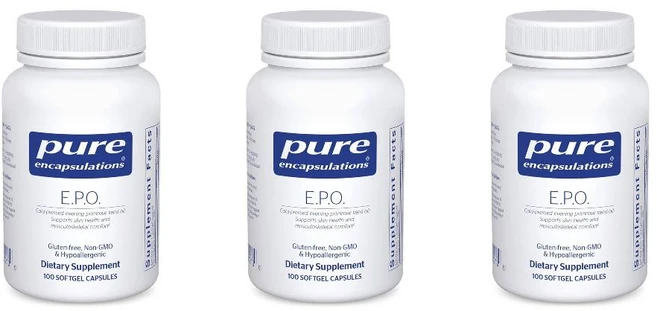 Pure Encapsulations 퓨어 인캡슐레이션 E.P.O. 소프트젤 캡슐 100개입 3팩, 100정 - 쿠팡