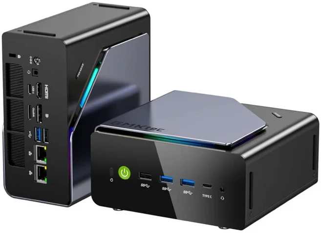 GMKtec K12 게이밍 미니 PC AMD Ryzen 7 H 255업그레이드된 8745HS 데스크탑 컴퓨터 라데온 780M WiFi 6EBT, 01 No Ram No Storage, 01 유럽 ​​연합, 01 AMD Ryzen 7 H 255