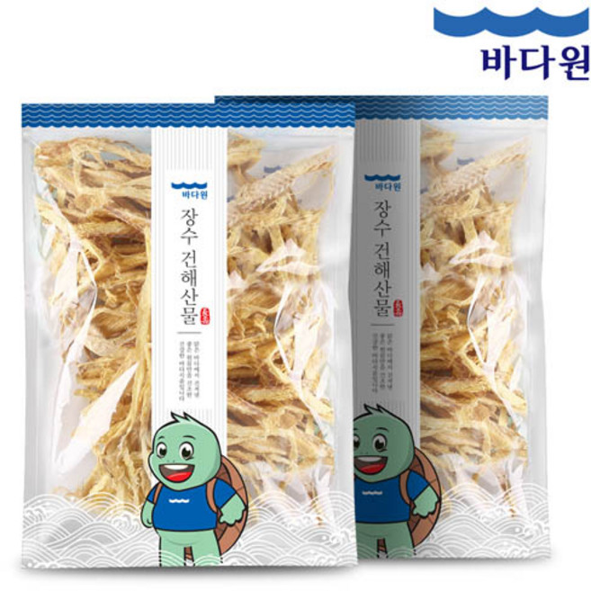 바다원 황태채 500g 보관용소분 명태 명태채 손질먹태, 1개