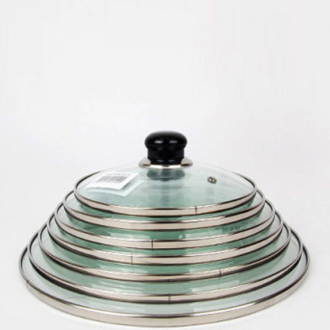 유진토스코 국산 업소용 경질전골냄비 찌개냄비 복전골 곱창팬 부대찌개, 유리뚜껑32호, 1개