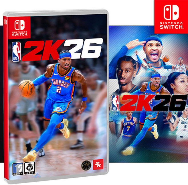 닌텐도 스위치 NBA 2K26 스탠다드 에디션 한글판 새상품 칩, 닌텐도정품 한국어판 NBA 2K25