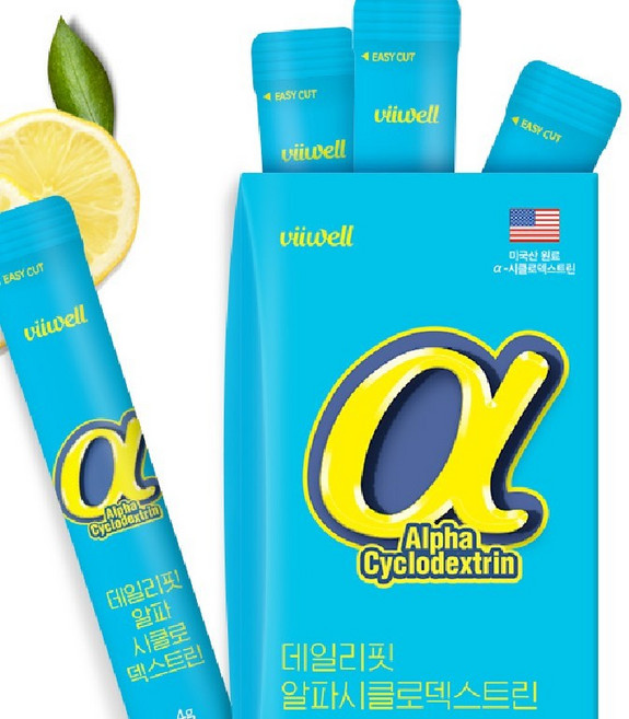 건강보조제 건강기능식품 데일리핏 알파시클로덱스트린 14포 ks참굿, 1개