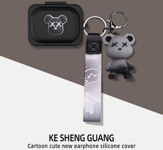 낫싱 이어 a 이어폰 케이스 스트랩 피규어 실리콘 커버, Nothing ear a 보호 케이스, 타입 15, 1개