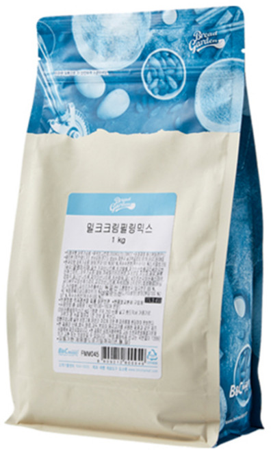 [브레드가든] 밀크크림 필링믹스 1kg (우유만넣어서완성), 1개