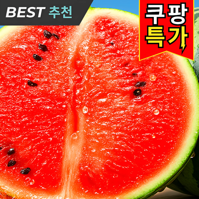 [직접판매] 업계1위 초고당도 하우스 수박, 1박스, 3kg