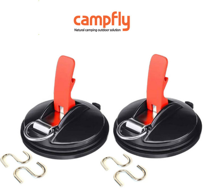 차량용흡착판2개세트 타프큐방 대형큐방, 흡착판2개세트