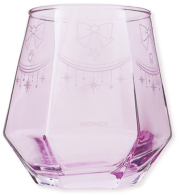 Miravivi 美少女戰士雷雕玻璃杯 300ml, 1個