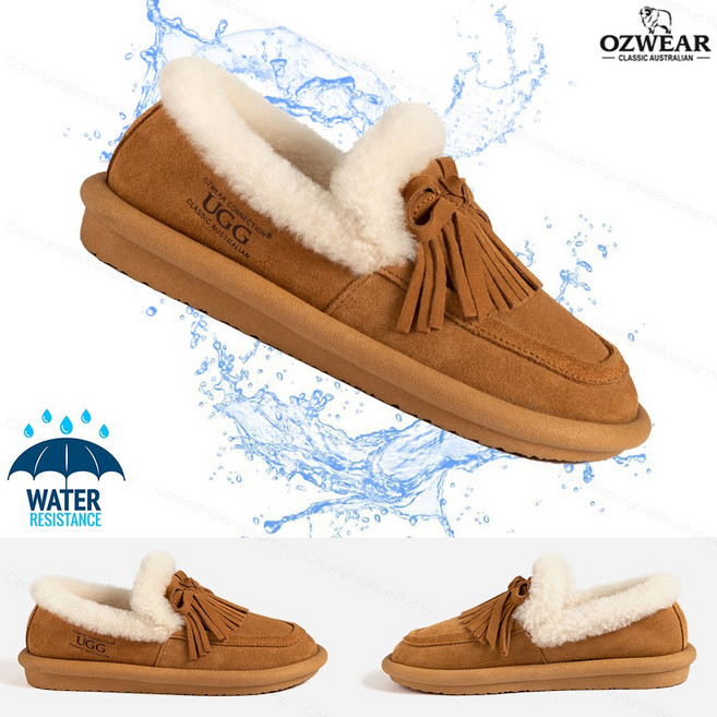 오즈웨어 UGG 여성 양털 디아나 태슬 로퍼 OB825