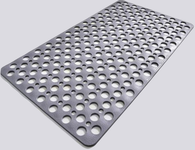 마벨인홈 안전 논슬립 욕실 발코니 발매트, 그레이, 1개