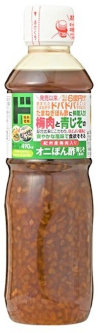 일본 돈키호테 양파 시소 폰즈 소스 양념장, 2개, 490g