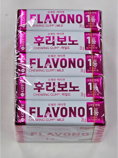 롯데 후라보노 마일드 26g 1타 15개입, 15개