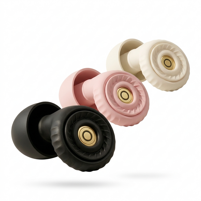 뮤톤 소음 차단방지 99% 실리콘 학습 대치동 귀마개, 1개, 블랙