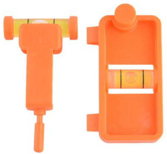 양궁 컴파운드보우 활 복합 튜닝 및 장착 스트링 레벨 스피릿 도구 장비 액세서리, [03] Orange, 3) Orange, 1개