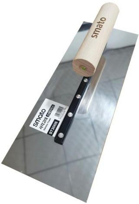 스마토 사각고대 스텐 미장 도구 퍼티 ST300S 300x110x0.7, 1개