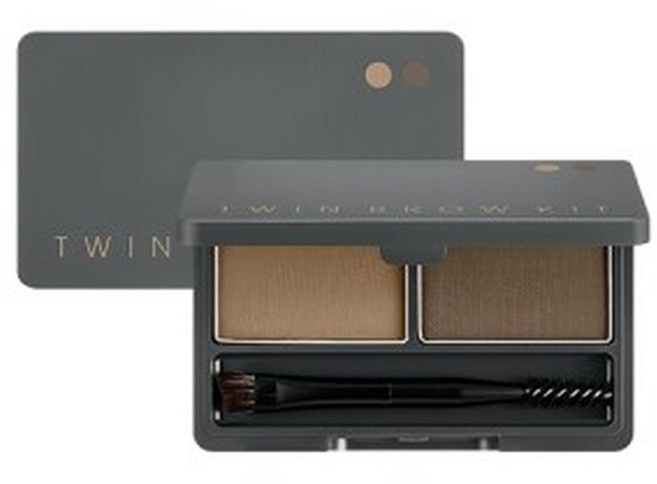 미샤 트윈 브로우 키트 그레이 브라운, 1개