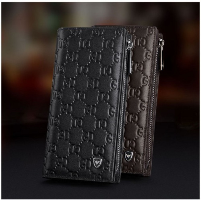 WILLIAMPOLO 남성 GD 엠보 소가죽장지갑