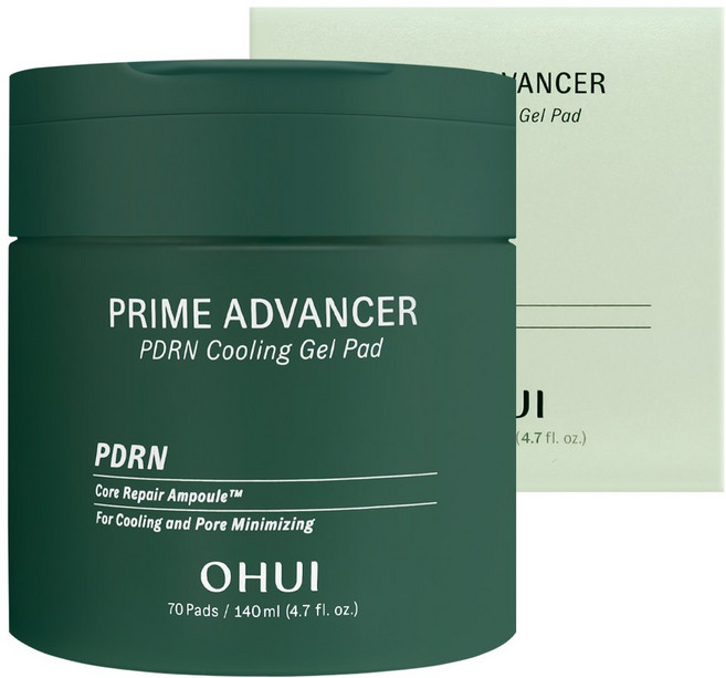 오휘 프라임 어드밴서 피디알엔 PDRN 쿨링 겔 패드, 1개, 70매입