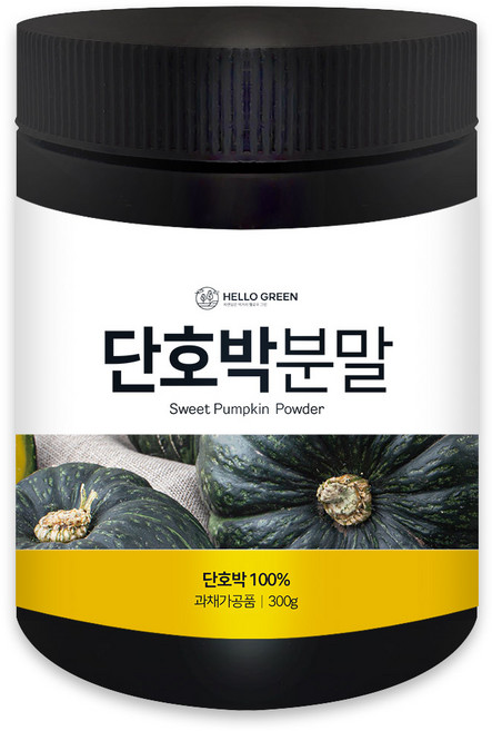 헬로우그린 국내산 단호박 분말 가루 300g(통), 1개, 300g