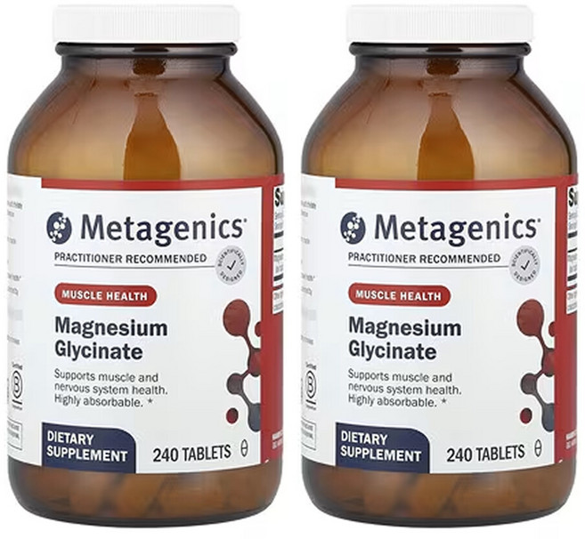 메타제닉스 마그네슘 글리시네이트 타블렛, 2개, 240정
