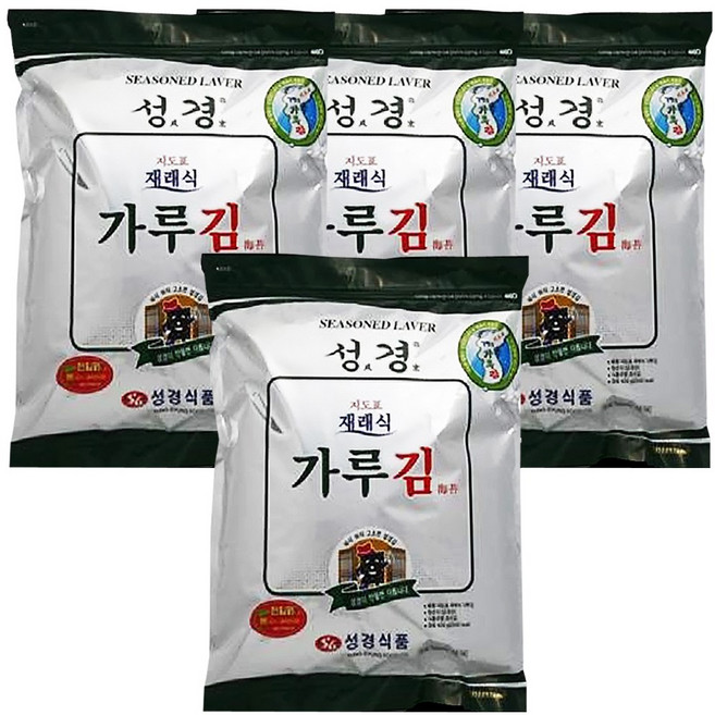 지도표성경 가루김, 400g, 4개