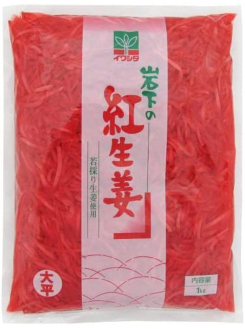 이와시타 베니쇼가 생강절임 초생강 1kg, 1개