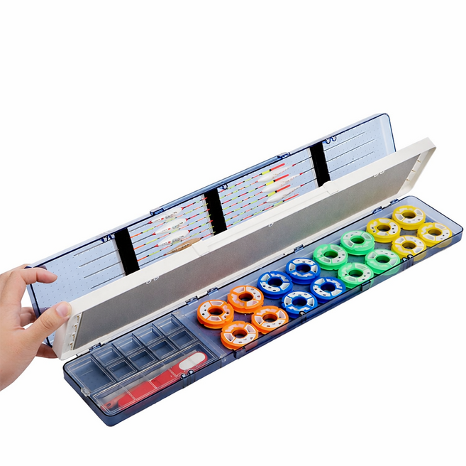 찌 케이스 낚시줄 목줄 보관함 태클박스 FC-5055, 1개