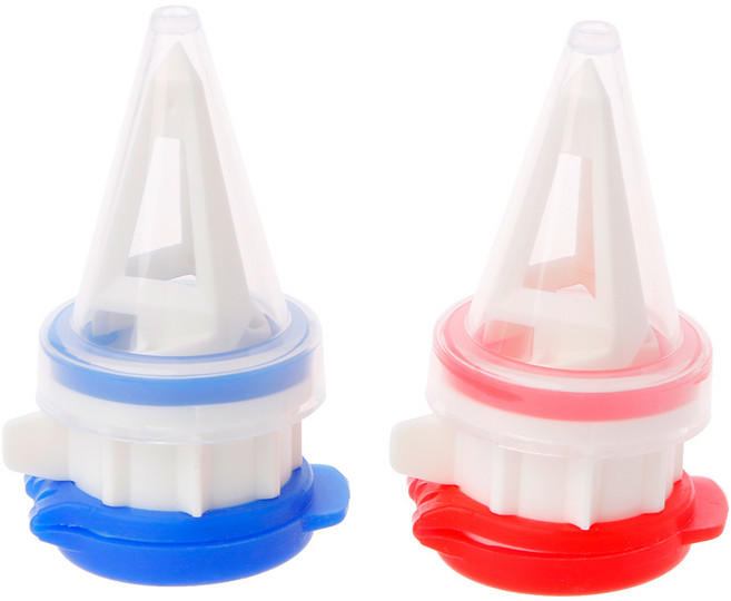 캡형 음료봉투 보관밀폐 클립 밀크박스 스프링클 방지 배액노즐, Random delivery, 1개