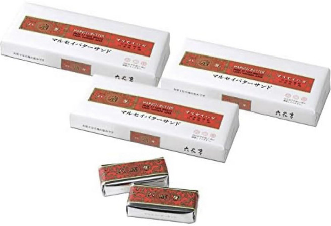 롯카테이 마르세이 버터 샌드(5개입)×3상자 세트