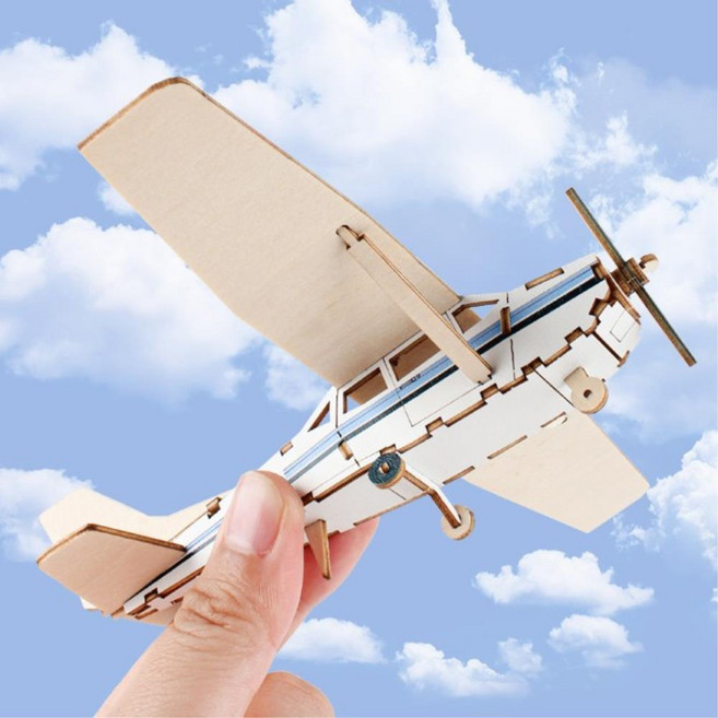 초등 경비행기 세스나185 미니어처 만들기 미술키트 창작교실 손놀이