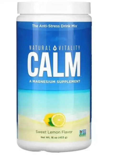 내추럴 바이탈리티 CALM 안티 스트레스 레몬맛 네츄럴 내츄럴, 453g, 1개 - 쿠팡