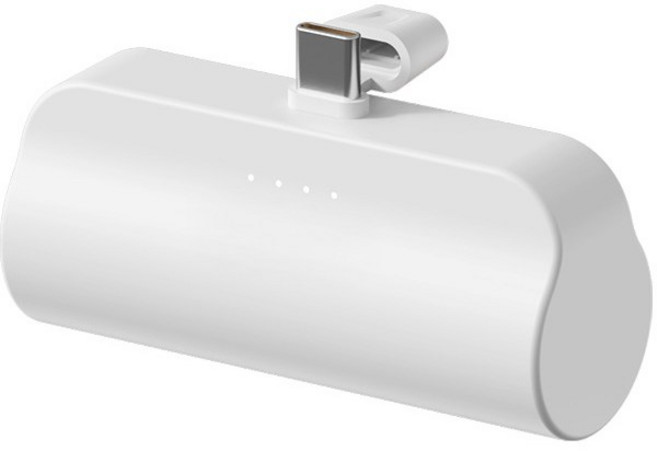 랏앤스카이 3000mAh C타입 다회용 도킹 보조배터리 미니 일체형 H-168