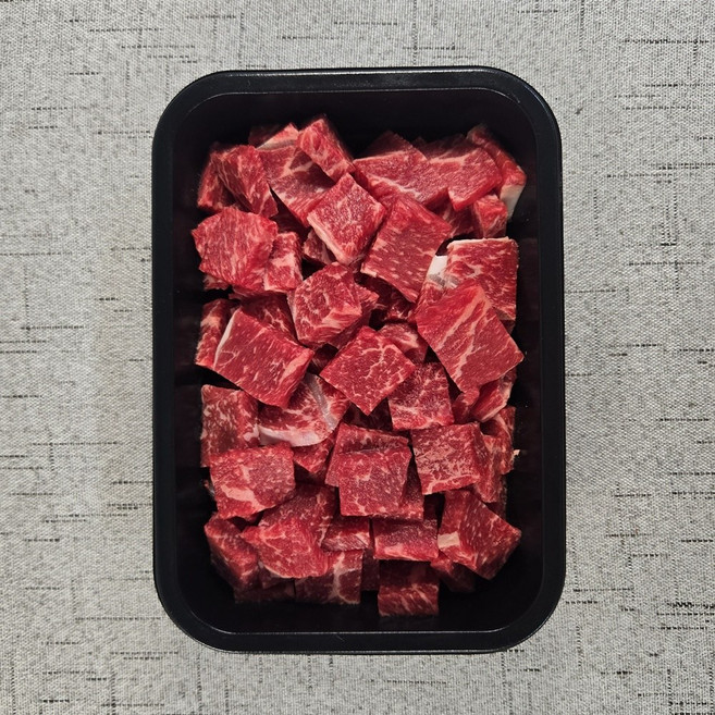 [농협안심한우] 1++등급 한우 국거리(세절) 200g, 없음, 1개