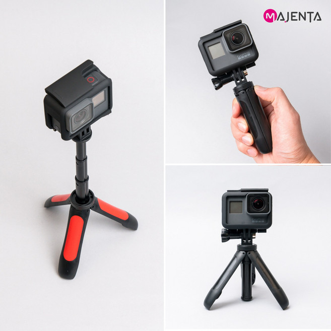 고프로 오즈모 액션 쇼티 삼각대 미니 액션캠, 고프로 쇼티 삼각대(화이트), 1개